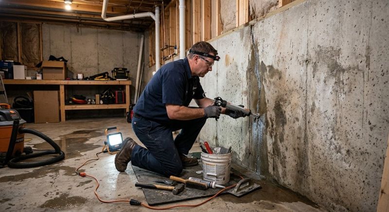 Basement Concrete Sealing in Tuscaloosa, AL