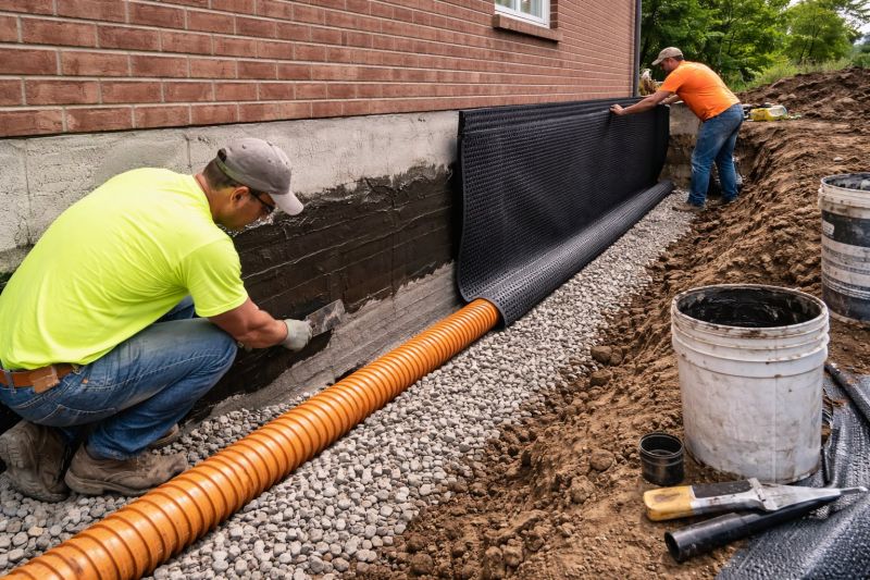 Basement Walls Waterproofing in Montgomery, AL
