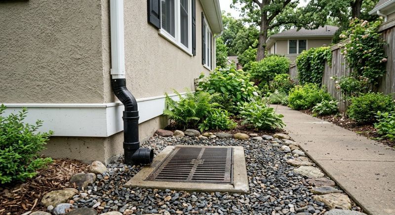 Exterior Drainage Installation in Tuscaloosa, AL